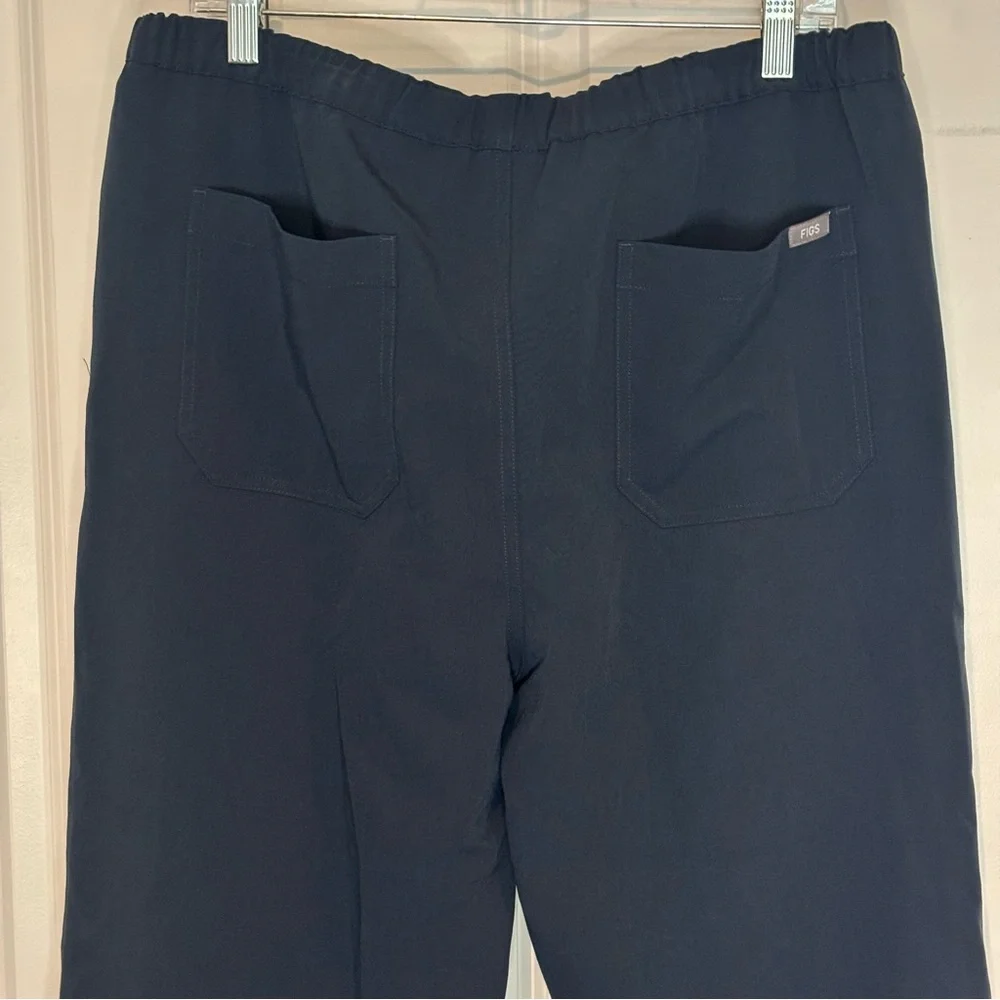 FIGS Pisco Basic Scrub Pants XL Short Dark Harbor Blue Gray